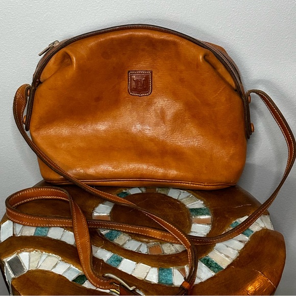 Vintage CELINE leather crossbody purse - Picture 7 of 13